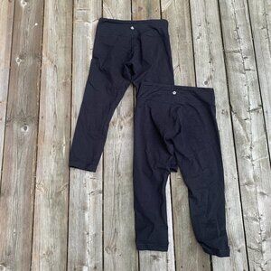 LOT OF 2 Lululemon Leggings Size 6